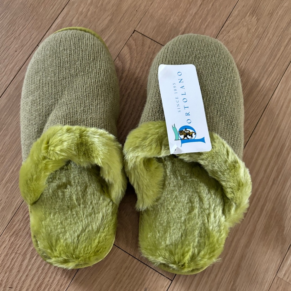Portolano wool blend slippers Size S